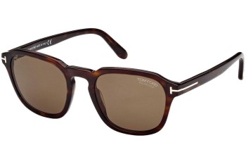 Napszemüvegek Tom Ford FT0931 52H Polarized Kerek Havana