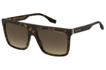 Napszemüvegek Marc Jacobs MARC639/S 086/HA Flat Top Havana