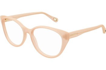 szemüvegeinket Chloe CH0052O 009 Cat Eye Bézs