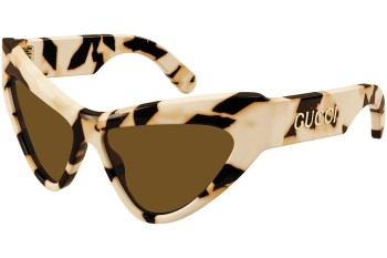 Napszemüvegek Gucci GG1294S 003 Cat Eye Havana