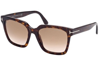 Napszemüvegek Tom Ford Selby FT0952 52F Szogletes Havana