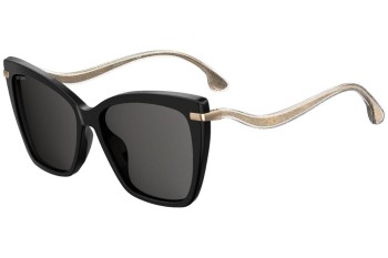 Napszemüvegek Jimmy Choo SELBY/G/S 807/M9 Polarized Oversize Fekete