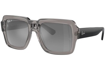 Napszemüvegek Ray-Ban RB4408 672582 Polarized Szogletes Szürke