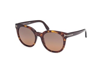 Napszemüvegek Tom Ford FT1109 52H Polarized Kerek Havana