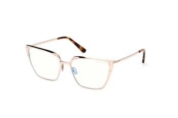 szemüvegeinket Tom Ford FT5945-B 028 Szogletes Arany