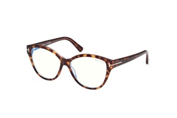 szemüvegeinket Tom Ford FT5954-B 056 Cat Eye Havana