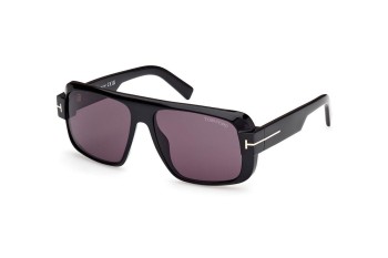 Napszemüvegek Tom Ford FT1101 01A Flat Top Fekete