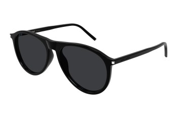 Napszemüvegek Saint Laurent SL667 001 Pilota Fekete