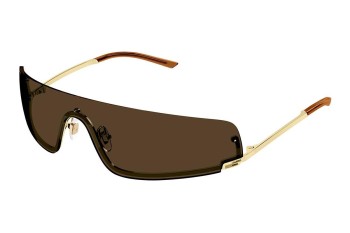 Napszemüvegek Gucci GG1561S 002 Single Lens | Shield Arany