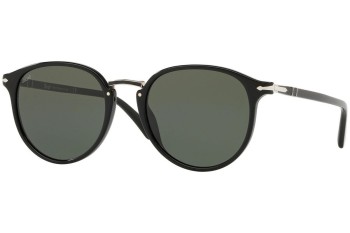 Napszemüvegek Persol Typewriter Edition PO3210S 95/31 Kerek Fekete