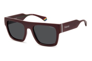 Napszemüvegek Polaroid PLD6224/S/X LHF/M9 Polarized Flat Top Vörös