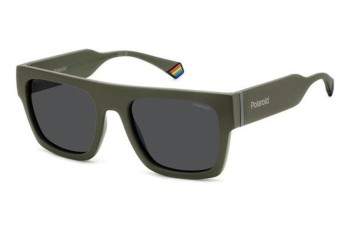 Napszemüvegek Polaroid PLD6224/S/X 3Y5/M9 Polarized Flat Top Zöld