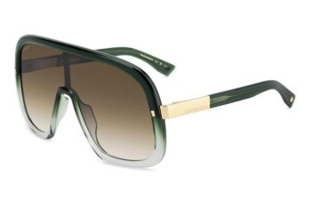 Napszemüvegek Dsquared2 D20119/S 1ED/HA Single Lens | Shield Zöld