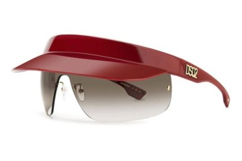 Napszemüvegek Dsquared2 D20139/S C9A/HA Single Lens | Shield Vörös