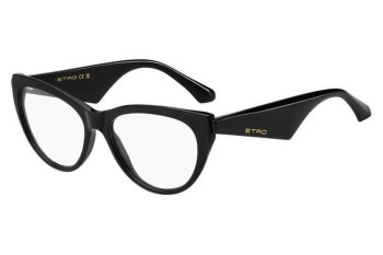 szemüvegeinket Etro ETRO0008 807 Cat Eye Fekete