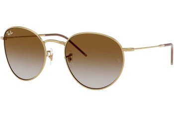 Napszemüvegek Ray-Ban RBR0103S 001/CB Kerek Arany