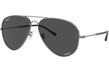 Napszemüvegek Ray-Ban RB3825 004/K8 Polarized Pilota Szürke