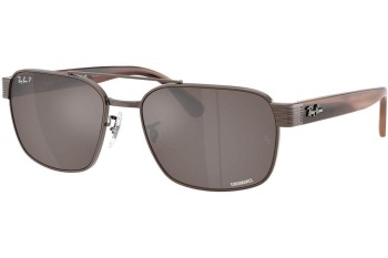 Napszemüvegek Ray-Ban RB3751CH 9259AN Polarized Szogletes Barna