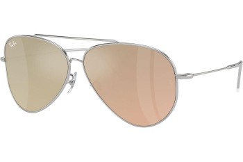 Napszemüvegek Ray-Ban Aviator Reverse RBR0101S 003/2O Pilota Ezüst