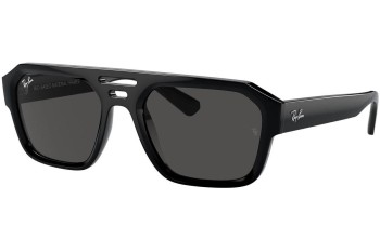 Napszemüvegek Ray-Ban Corrigan RB4397 667787 Flat Top Fekete