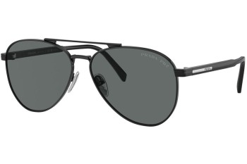 Napszemüvegek Prada PRA58S 1AB5Z1 Polarized Pilota Fekete