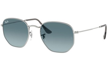 Napszemüvegek Ray-Ban Hexagonal RB3548N 003/3M Kerek Ezüst