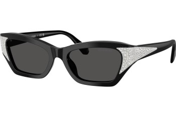 Napszemüvegek Swarovski SK6029 100187 Cat Eye Fekete