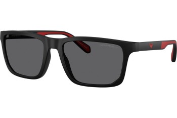 Napszemüvegek Emporio Armani EA4219 5001T3 Polarized Szogletes Fekete