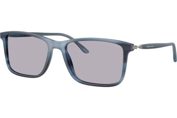 Napszemüvegek Giorgio Armani AR8218F 6165M3 Szogletes Kék