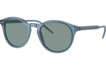 Napszemüvegek Giorgio Armani AR8211F 607156 Kerek Kék