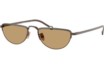 Napszemüvegek Giorgio Armani AR6166J 300673 Flat Top Barna