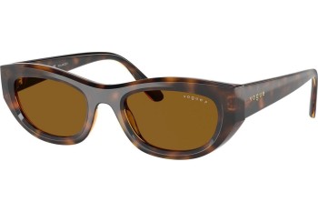 Napszemüvegek Vogue Eyewear VO5616S 271883 Polarized Cat Eye Havana