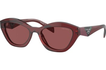 Napszemüvegek Prada PRA02S 18O80B Cat Eye Vörös