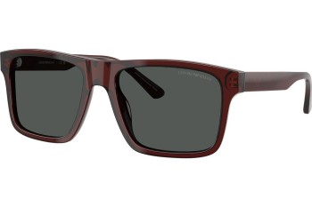 Napszemüvegek Emporio Armani EA4232F 617487 Szogletes Barna