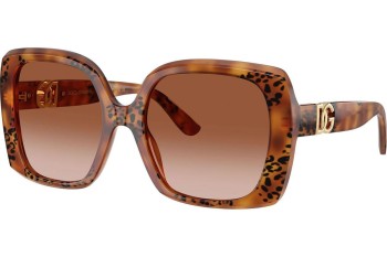 Napszemüvegek Dolce & Gabbana DG4475 338013 Szogletes Havana