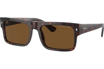 Napszemüvegek Prada PRA10S 17N01D Polarized Szogletes Havana