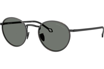 Napszemüvegek Giorgio Armani AR6163J 300111 Kerek Fekete