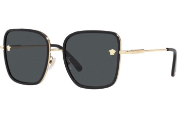 Napszemüvegek Versace VE2247D 143887 Polarized Szogletes Fekete