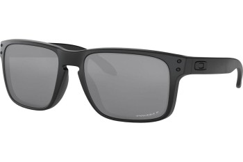 Napszemüvegek Oakley Holbrook OO9102 9102G0 Polarized Szogletes Fekete