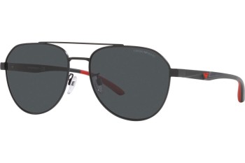 Napszemüvegek Emporio Armani EA2129D 300187 Pilota Fekete