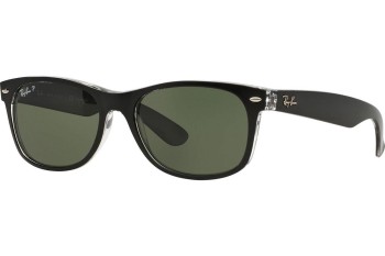 Napszemüvegek Ray-Ban New Wayfarer RB2132 605258 Polarized Szogletes Fekete