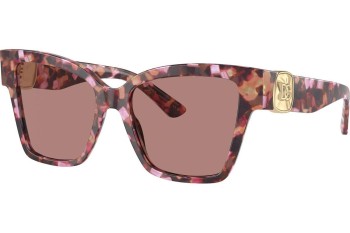 Napszemüvegek Dolce & Gabbana DG4470F 344073 Szogletes Havana