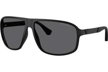 Napszemüvegek Emporio Armani EA4029 5001T3 Polarized Pilota Fekete