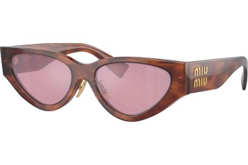 Napszemüvegek Miu Miu MU03ZS 11Q50D Cat Eye Havana