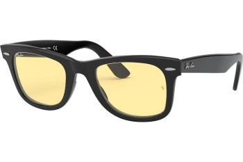 Napszemüvegek Ray-Ban Wayfarer RB2140F 901/R6 Szogletes Fekete