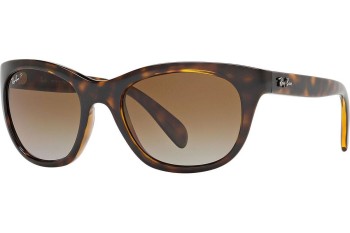 Napszemüvegek Ray-Ban RB4216 710/T5 Polarized Cat Eye Havana