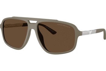 Napszemüvegek Emporio Armani EA4236U 543773 Szogletes Bézs