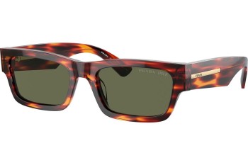 Napszemüvegek Prada PRA03S 13O03R Polarized Szogletes Havana