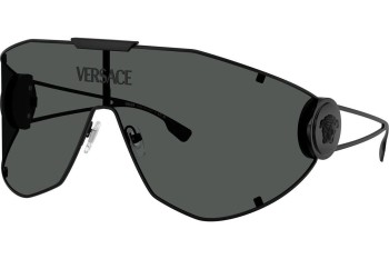 Napszemüvegek Versace VE2268 143387 Single Lens | Shield Fekete