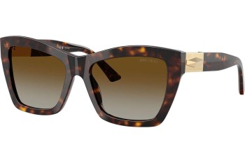 Napszemüvegek Jimmy Choo JC5031 5002T5 Polarized Cat Eye Havana